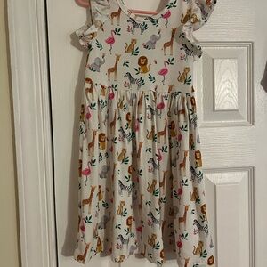 Kids Safari Print Dress/ Bamboo!!